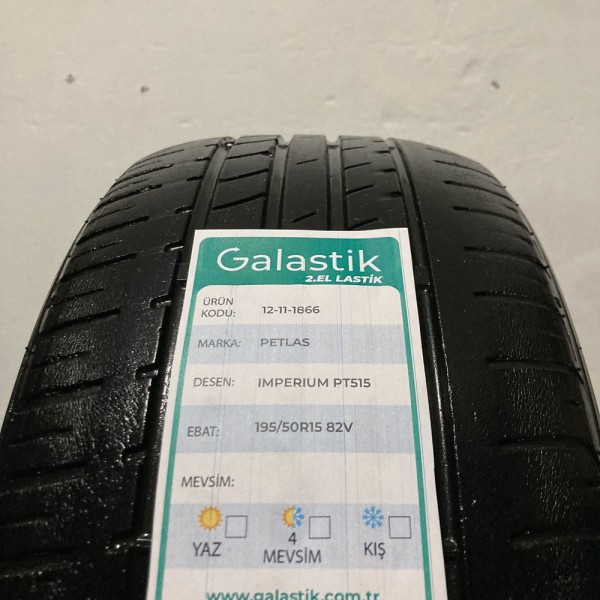 195/50R15 82V Petlas Imperium PT515 2EL Yaz Lastiği