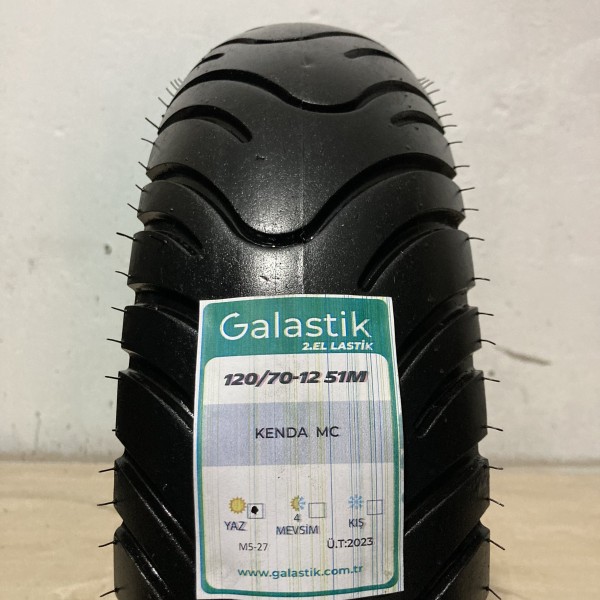 Kenda 120/70-12 51M MC Motosiklet Yaz Lastiği