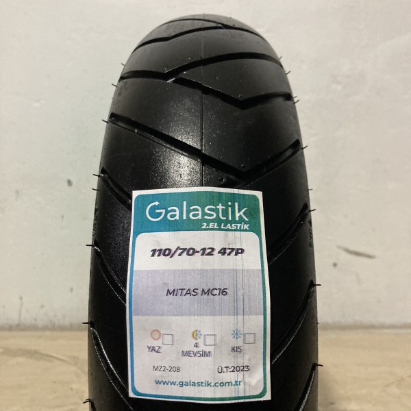 Mitas 110/70-12 47P MC 16 Motosiklet Lastiği