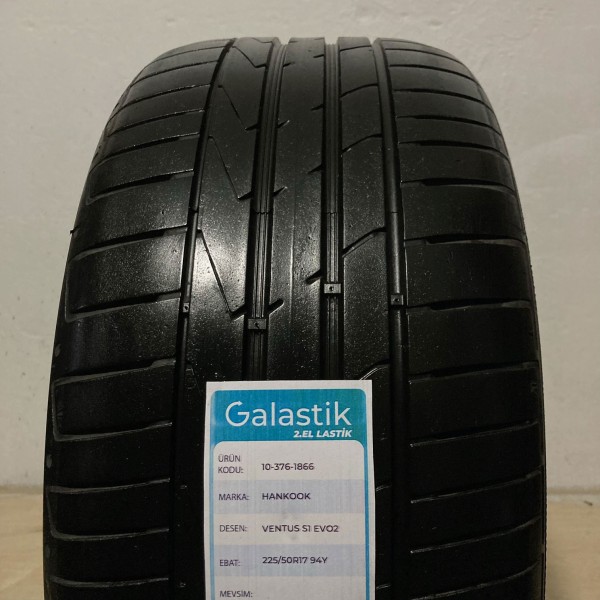 225/50R17 94Y Hankook K117 Ventus S1 Evo2 İkinci El Yaz Lastiği 225/50R17 94Y Hankook K117 Ventus S1 Evo2 İkinci El Yaz Lastiği