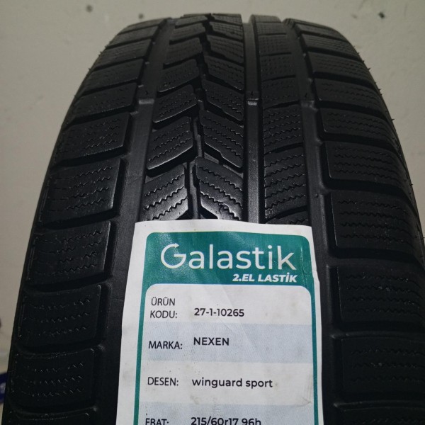 215/60R17 96H Nexen Winguard Sport 2 Suv İkinci El Kış Lastiği