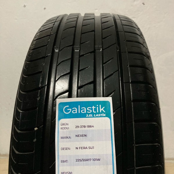 225/55R17 101W Nexen N-Fera Su1 İkinci El Yaz Lastiği 225/55R17 101W Nexen N-Fera Su1 İkinci El Yaz Lastiği
