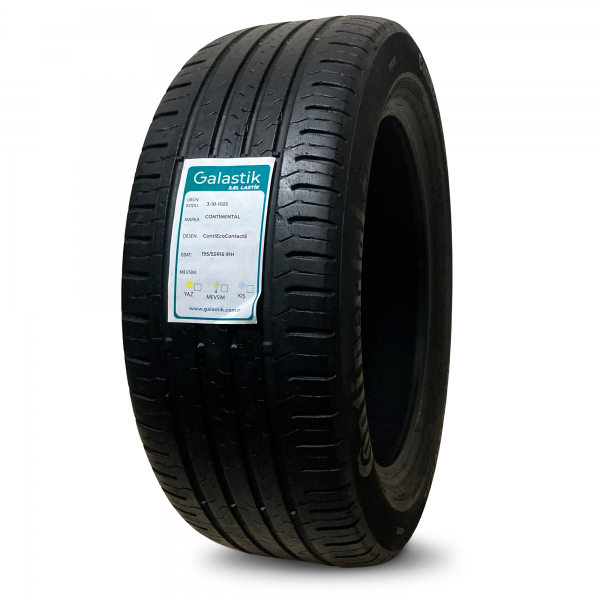 195/55R16 91H Continental Contiecocontact 5 İkinci El Yaz Lastiği