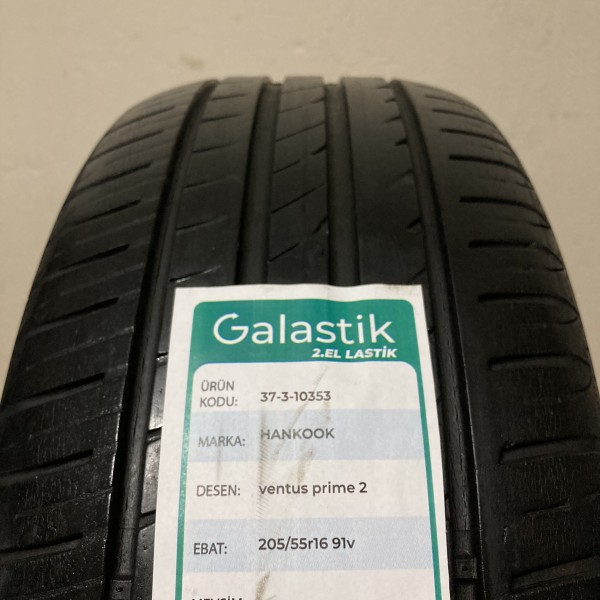 205/55R16 91V Hankook K125 Ventus Prime 3 İkinci El Yaz Lastiği 205/55R16 91V Hankook K125 Ventus Prime 3 İkinci El Yaz Lastiği