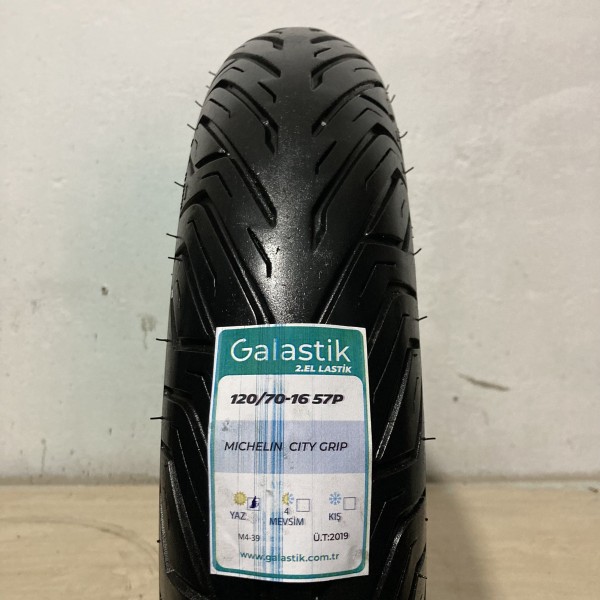 Michelin 120/70-16 57P City Grip İkinci el motosiklet lastiği