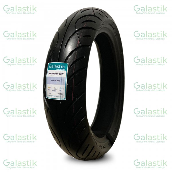 Maxxis 120/70-14 55P Pro İkinci el motosiklet lastiği