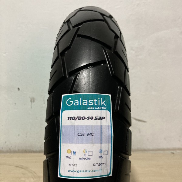 CST MC 110/80-14 53P İkinci el motosiklet lastiği