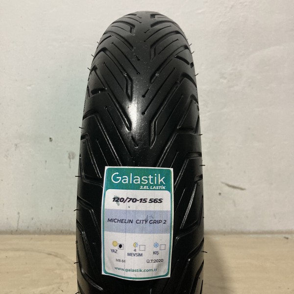 Michelin 120/70-15 56S City Grip 2 İkinci el motosiklet lastiği