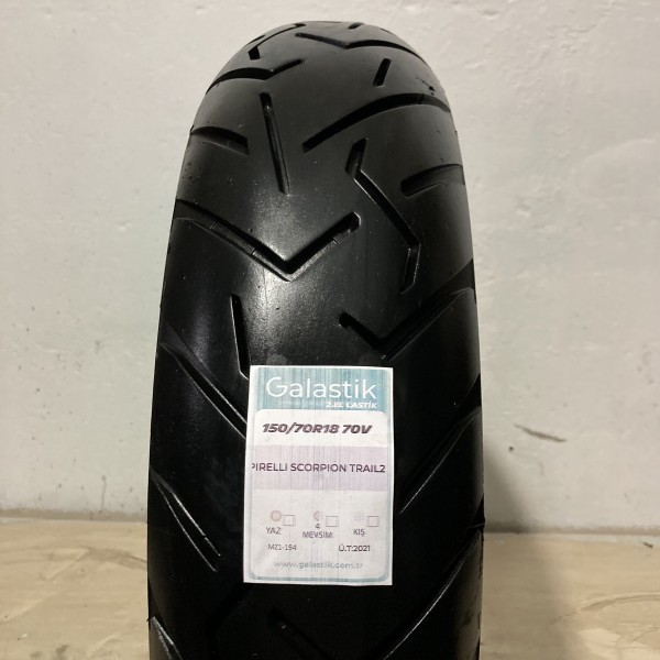 Pirelli 150/70R18 70V Scorpion Trail2 İkinci el motosiklet lastiği