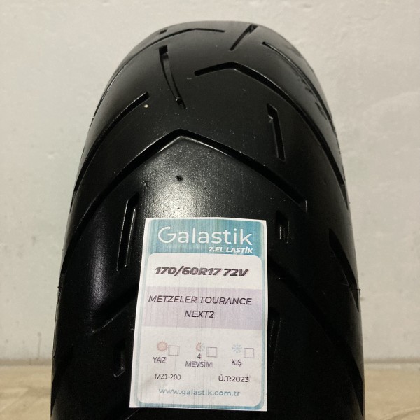 Metzeler 170/60R17 72V Tourance Next2 İkinci el motosiklet lastiği