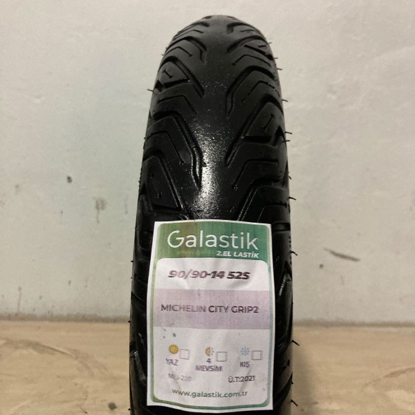 Michelin 90/90-14 52P City Grip2 İkinci el motosiklet lastiği