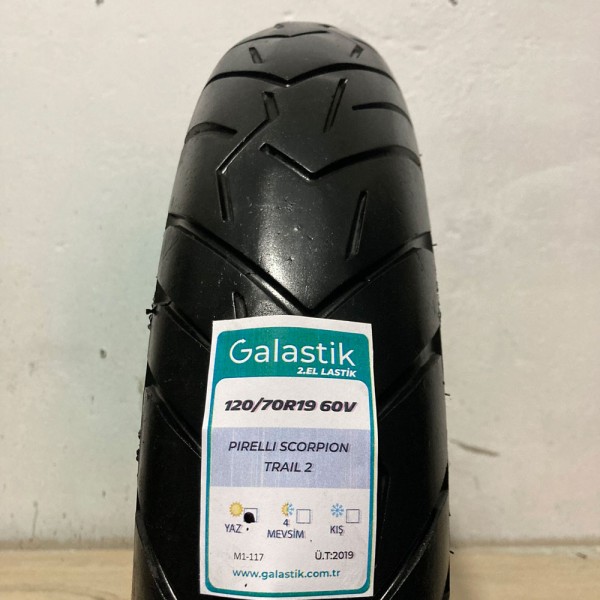 Pirelli 120/70R19 60W Scorpion Trail 2 Motosiklet Lastiği