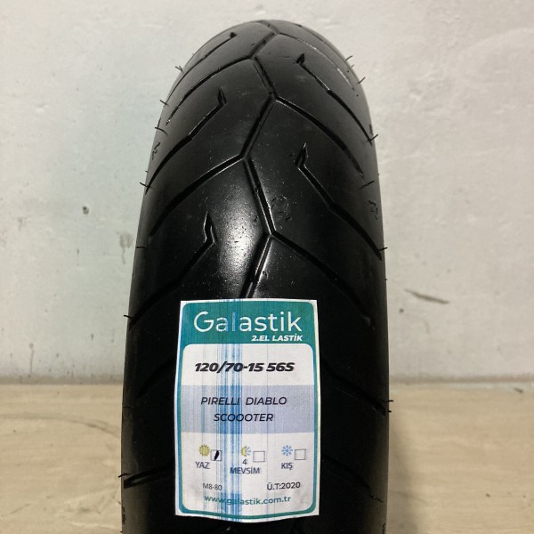 Pirelli 120/70-15 56S Diablo Rosso Scooter Motosiklet Lastiği