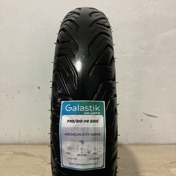 Michelin 110/80-14 59S City Grip 2 Motosiklet Yaz Lastiği