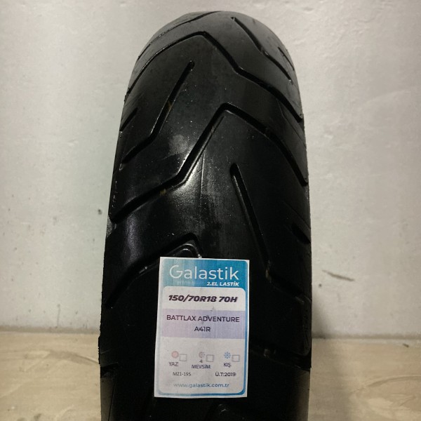 Bridgestone 150/70R18 70H Battlax Adventure A41F Motosiklet Lastiği Bridgestone 150/70R18 70H Battlax Adventure A41F Motosiklet Lastiği